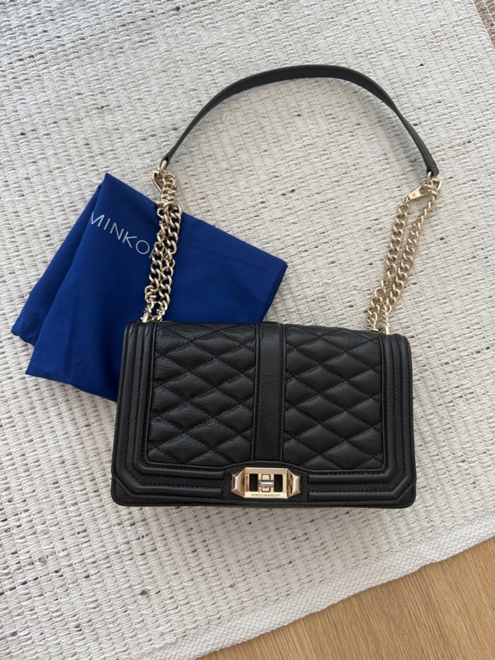 Rebecca Minkoff Leather Quilted Love Bag